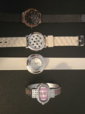 Lot Of 4 Costume Jewelry Watches